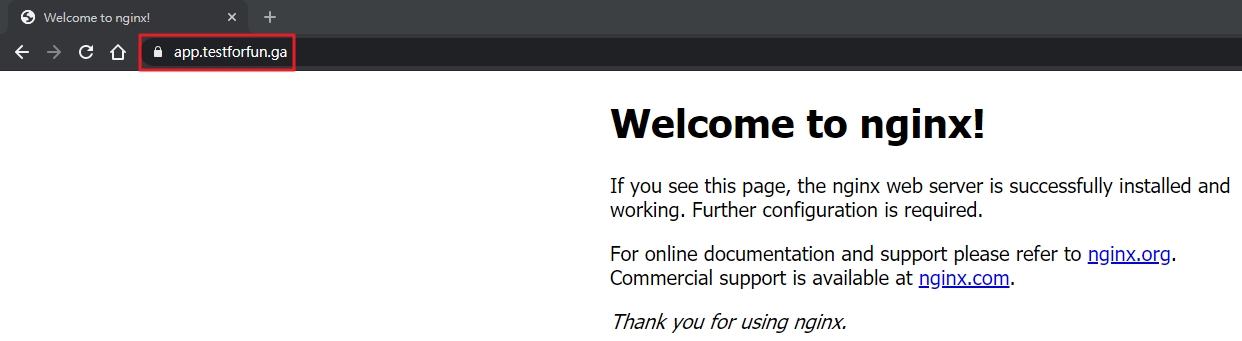 nginx with ssl