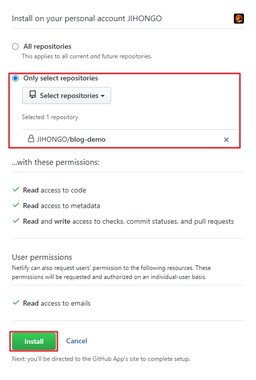 select repository