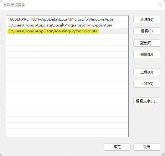 PPoetry Env:Path