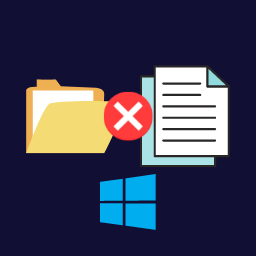 Windows 錯誤 - 找不到此項目